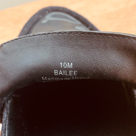 Nine West Black Metallic Platform Loafers - Picture 8 of 8